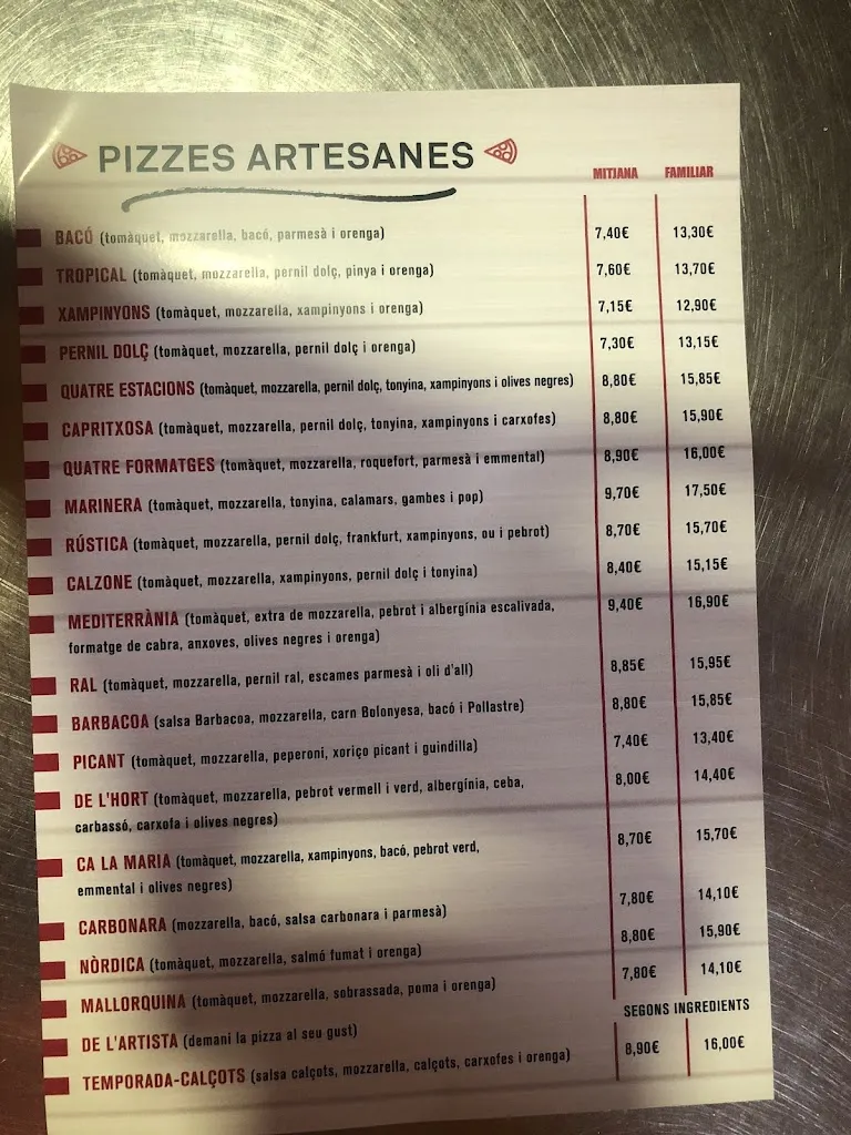 Menu_Restaurant Fonda Ca la Maria_Avinyó_immagine_3