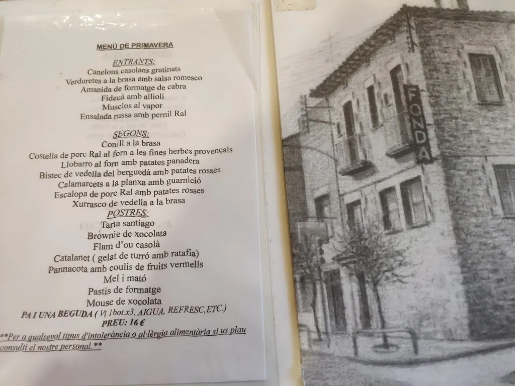 Menu_Restaurant Fonda Ca la Maria_Avinyó_immagine_4