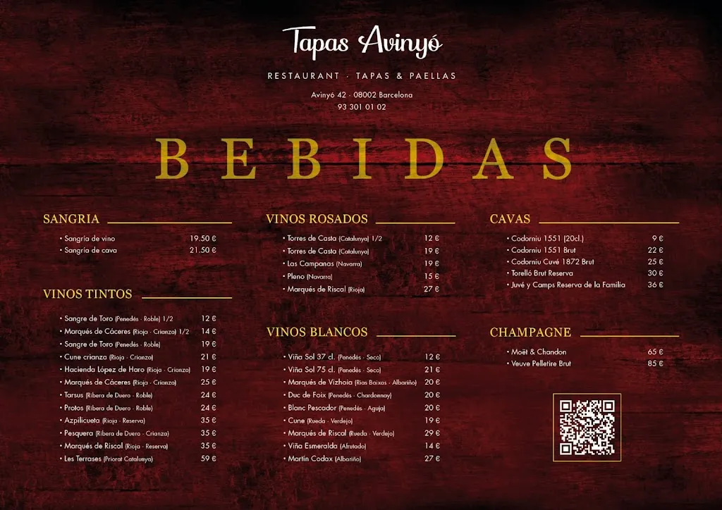 Menu_TAPAS AVINYO_Avinyó_image_2