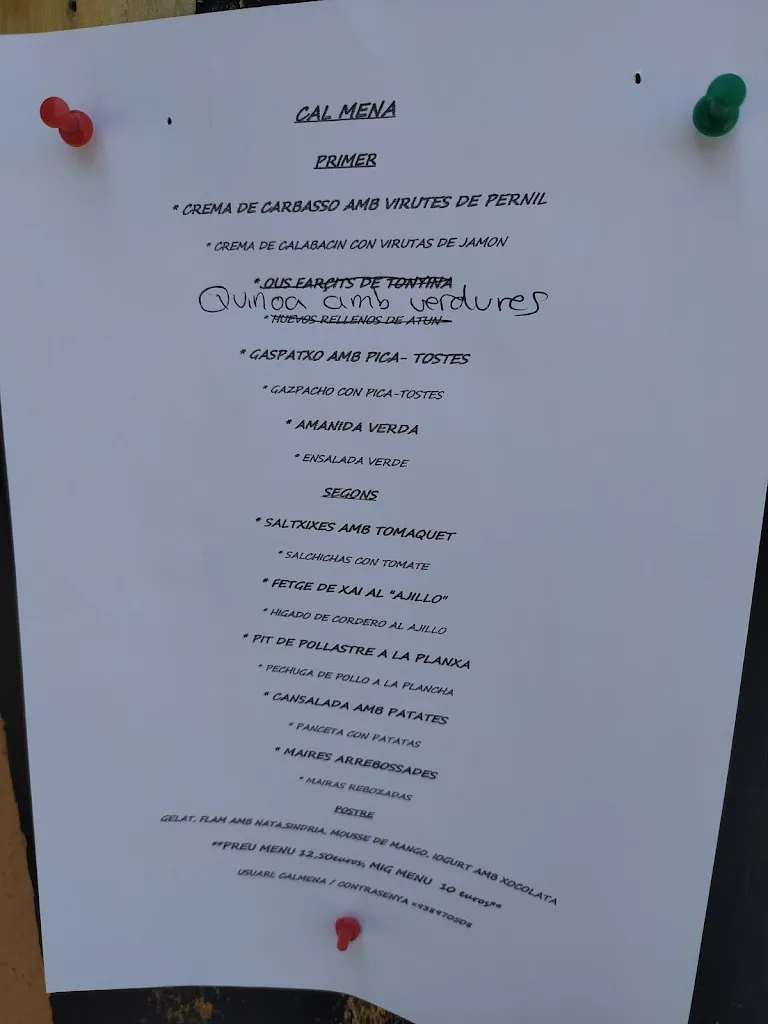 Menu_Bar restaurant Ca l'Agustí_Avinyonet del Penedès_image_1
