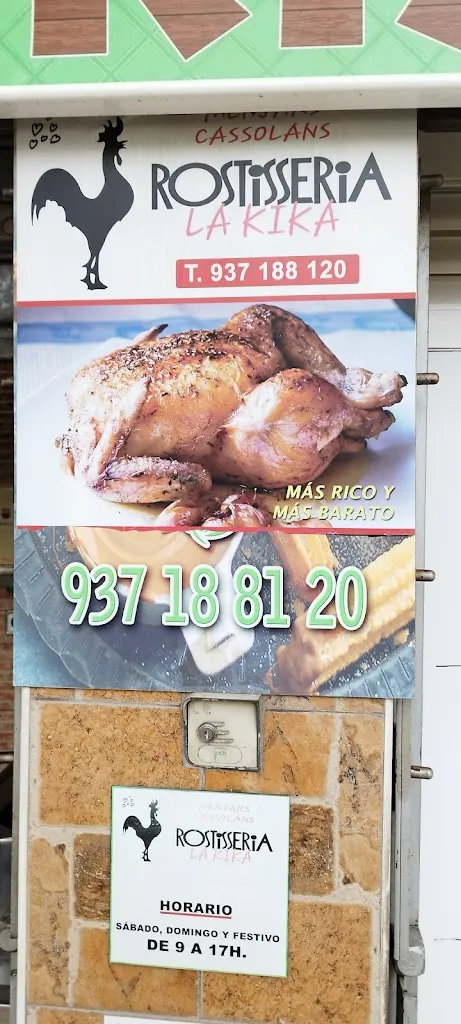 Menu_Rostisseria La Kika_Badia del Vallès_image_2