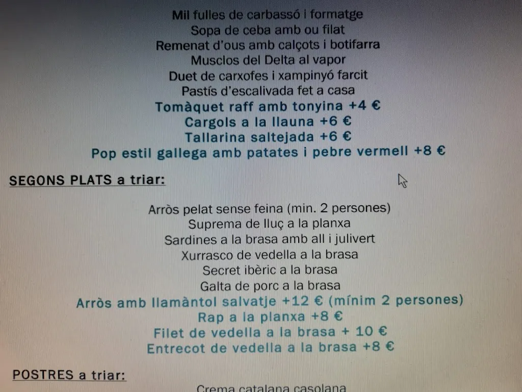 Menu_Restaurant La Vinya Alella_Alella_image_4