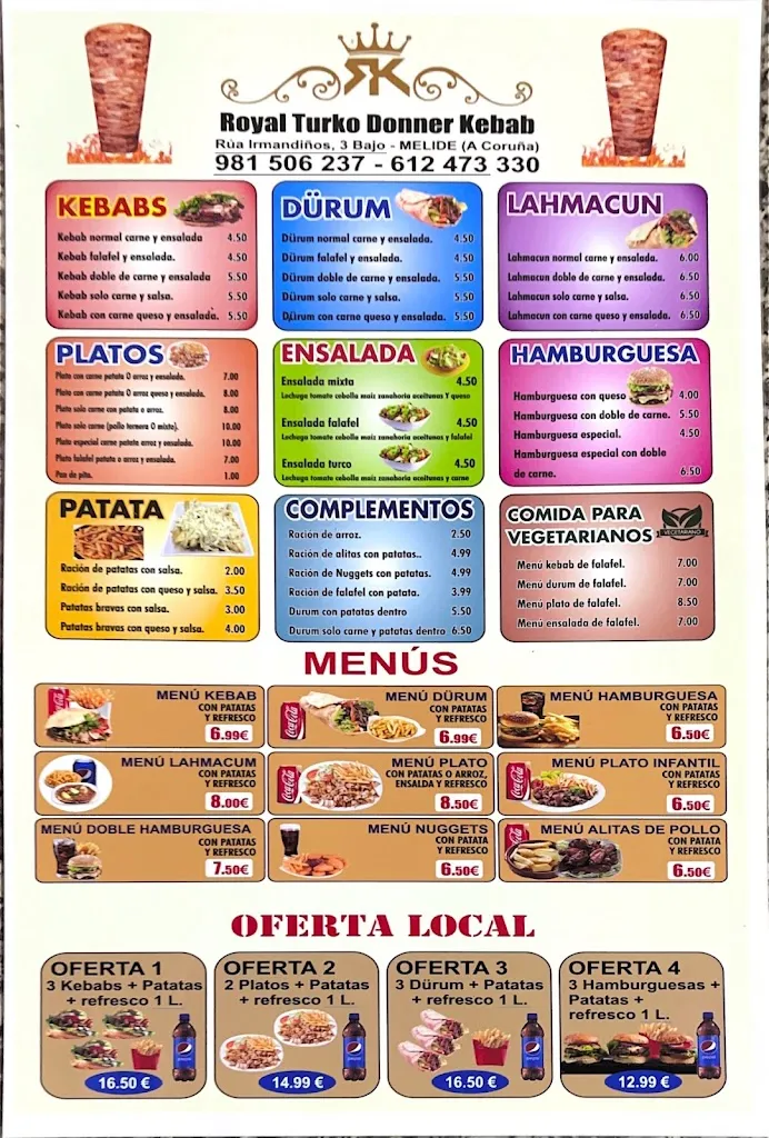 Menu_ROYAL TURKO DÖNER KEBAB_Melide_image_2