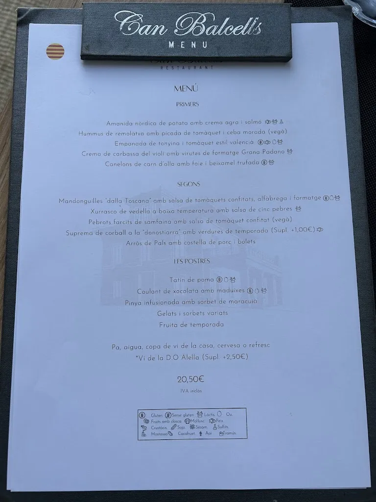 Menu_Restaurant Can Balcells_Alella_image_1