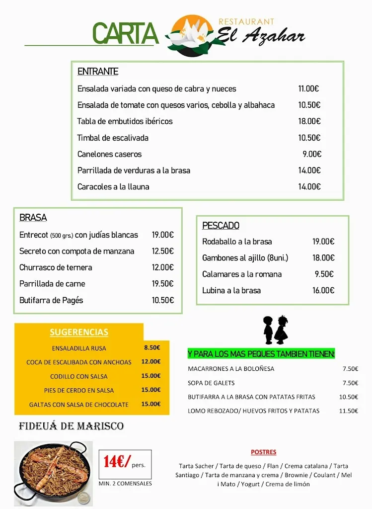 Menu_Restaurant El Azahar_Alella_image_4