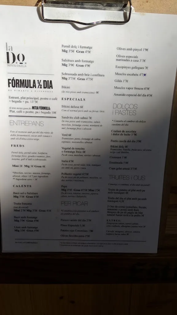 Menu_La D.O. Alella_Alella_image_1