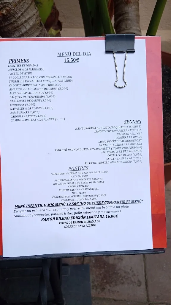 Menu_Restaurant Cambray_Alella_image_2