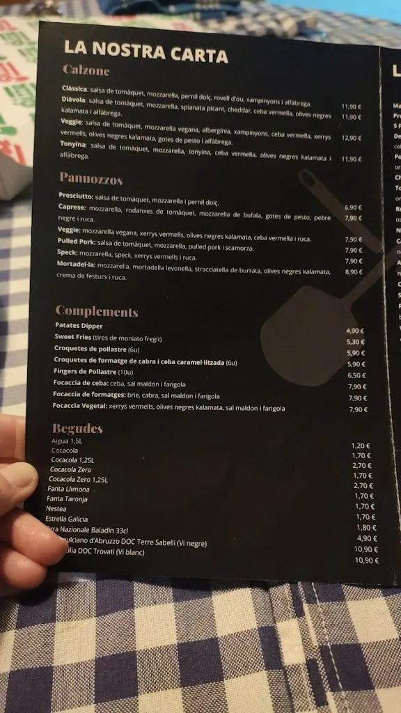 Menu_Artés Pizza_Alella_immagine_4