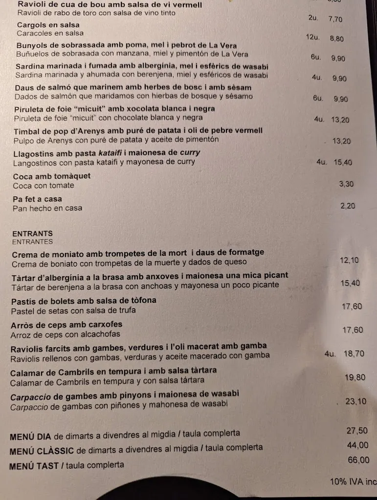Menu_Restaurant Sant Miquel_Alella_image_4