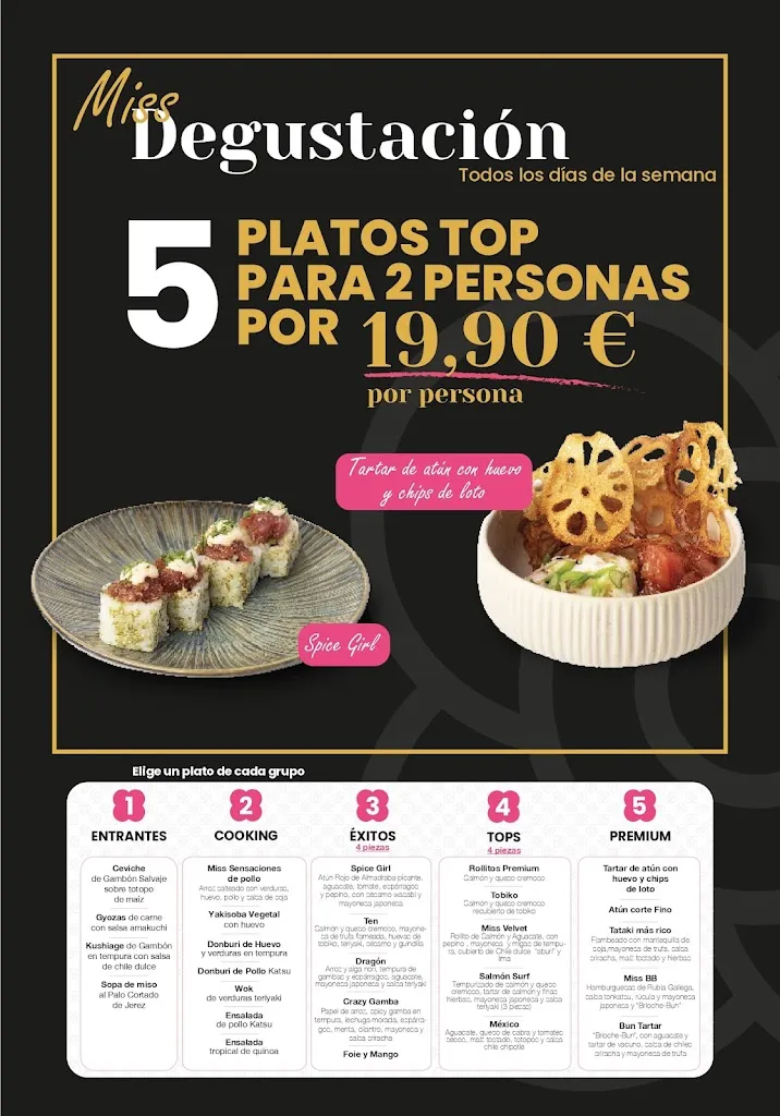 Menu_Miss Sushi Las Tablas_Melide_image_4