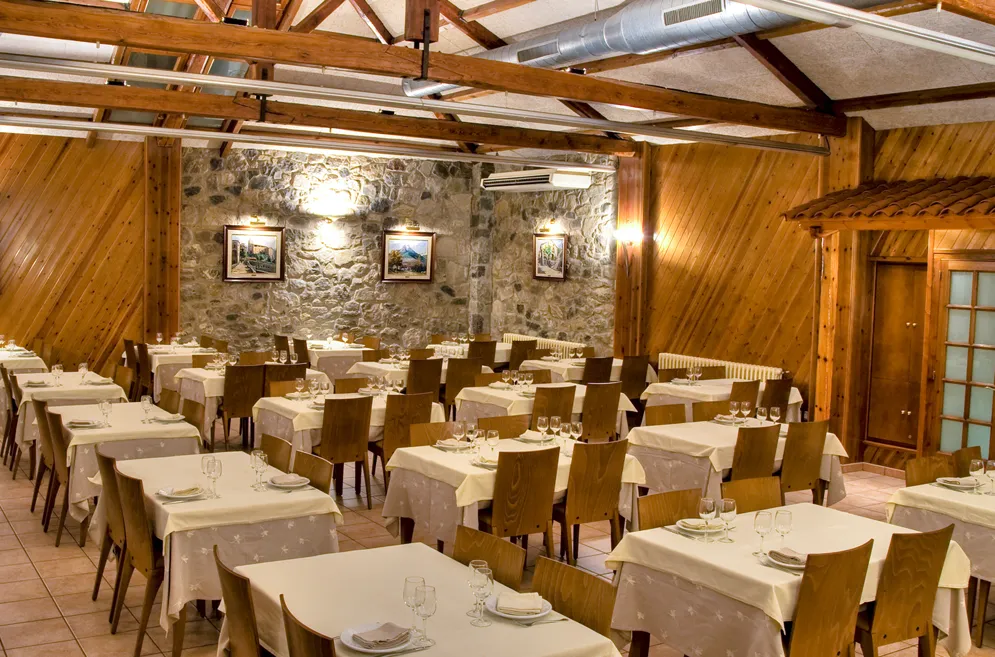 Ca l'Amagat restaurant in Bagà