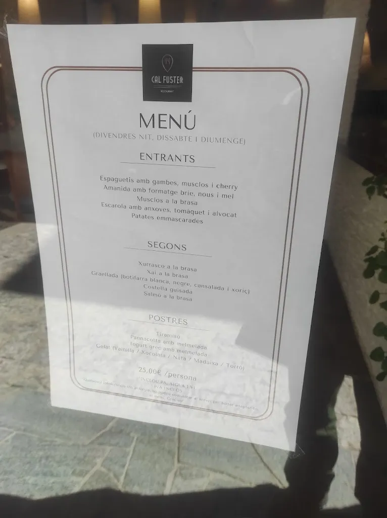 Menu_Cal Fuster_Bagà_image_2