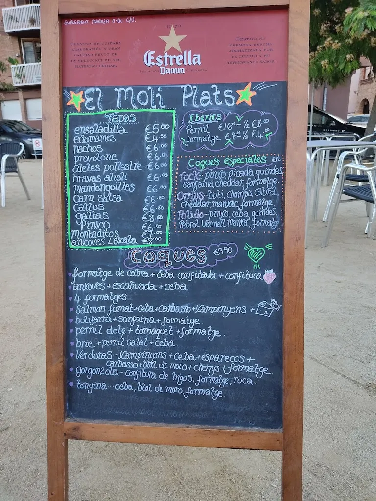 Menu_Bar El Molí_Argentona_image_1