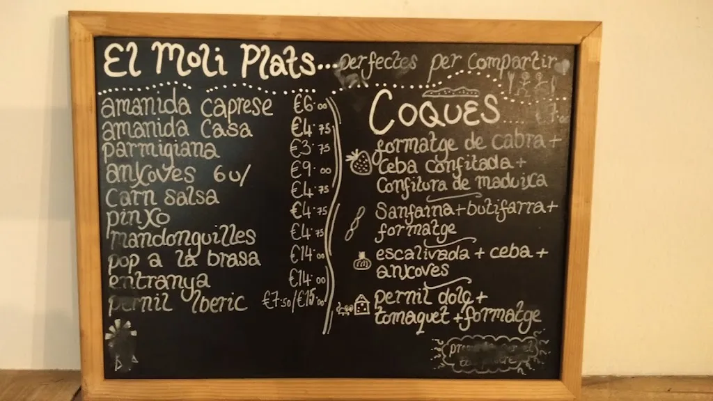 Menu_Bar El Molí_Argentona_image_3