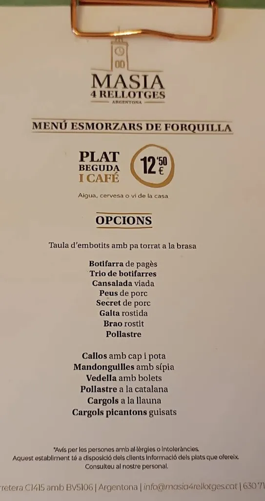 Menu_Restaurant Masia Quatre Rellotges_Argentona_image_3