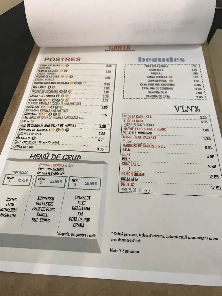 Menu_El Celler de Badalona_Badalona_image_4