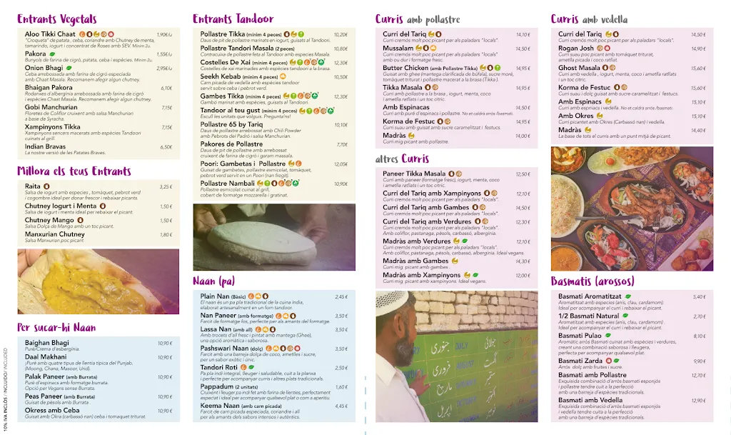 Menu_Tariq - Restaurant Indo-Pakistaní Badalona_Badalona_image_1