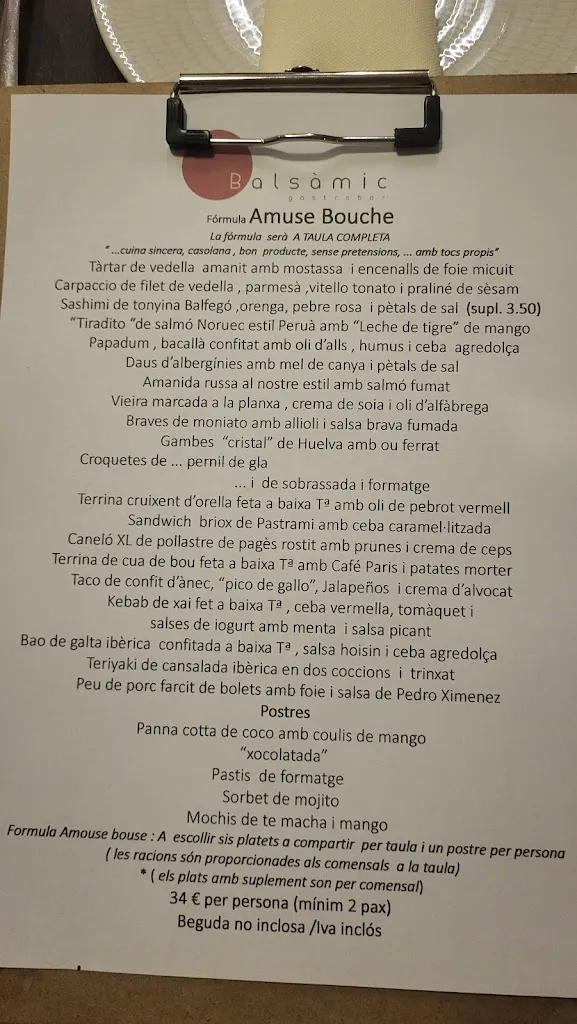 Menu_Balsamic Gastrobar_Badalona_image_3