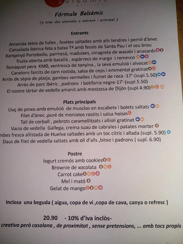 Menu_Balsamic Gastrobar_Badalona_image_4