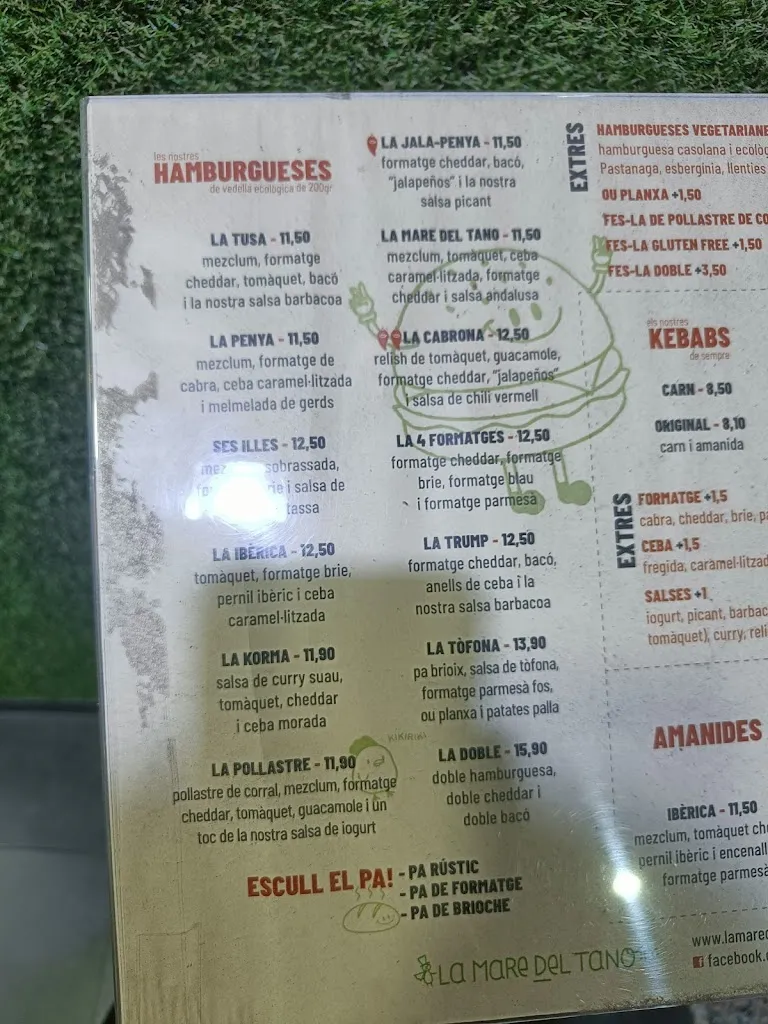 Menu_La Mare del Tano_Badalona_image_3