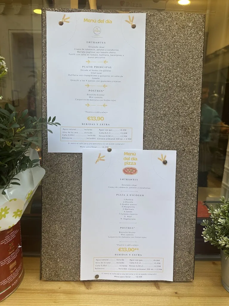 Menu_Fratè RistoPizzeria_Badalona_image_1