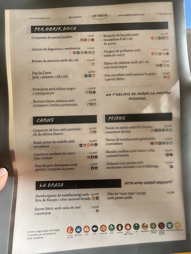 Menu_Restaurant La Costa Badalona_Badalona_image_2