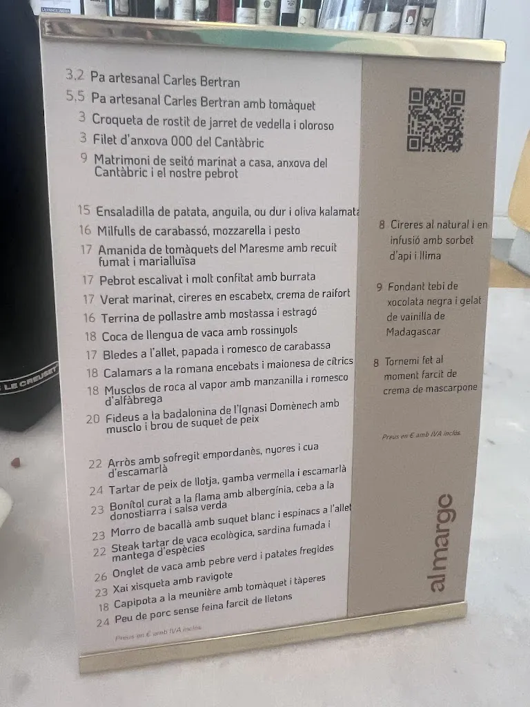 Menu_Almarge Restaurant_Badalona_image_4