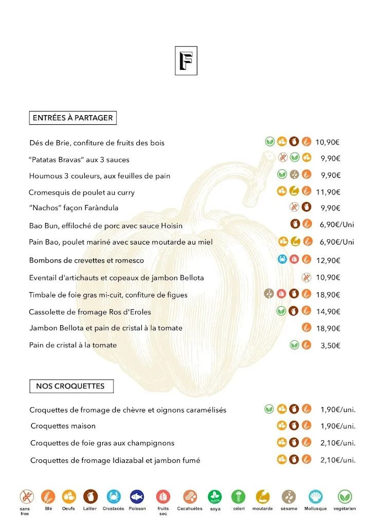 Menu_La Faràndula Restaurant_Badalona_image_1