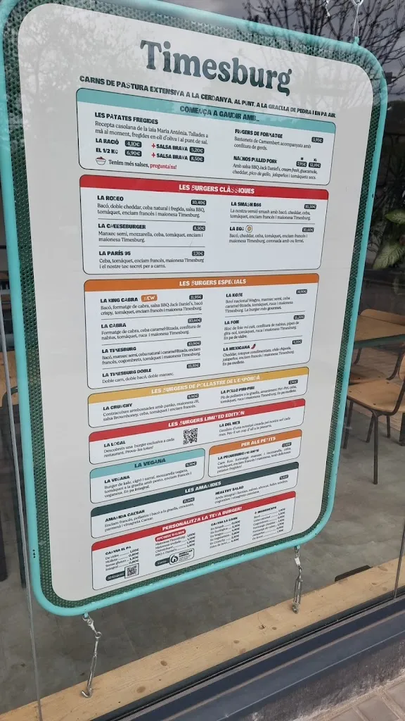 Menu_Timesburg Badalona_Badalona_image_1