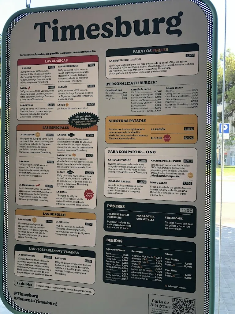 Menu_Timesburg Badalona_Badalona_image_2