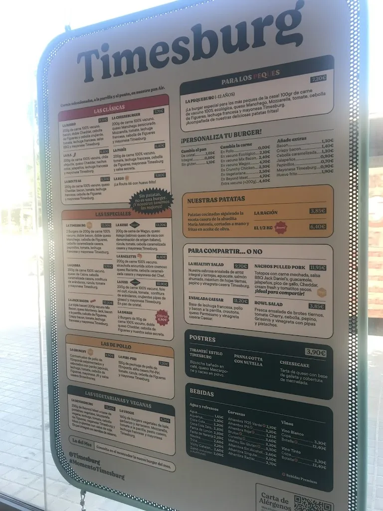 Menu_Timesburg Badalona_Badalona_image_4