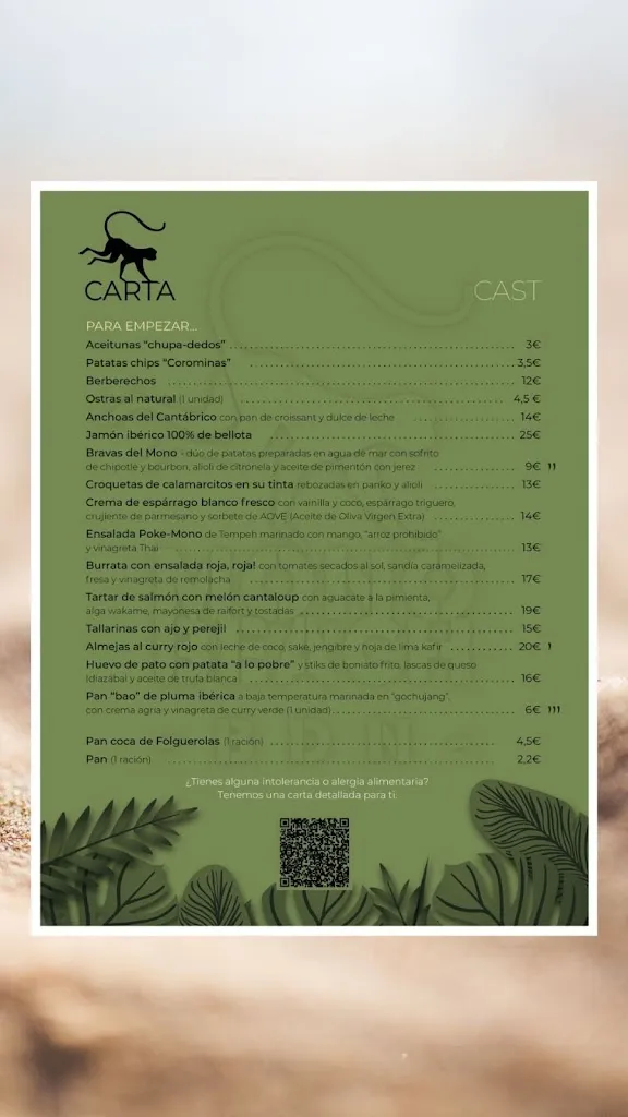 Menu_Mono Beach_Badalona_image_2