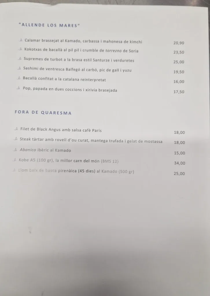 Menu_Restaurant Espai Versatil_Badalona_image_1