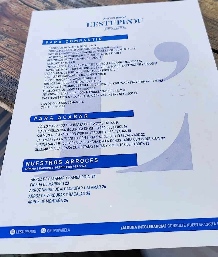 Menu_L’Estupendu_Badalona_image_1