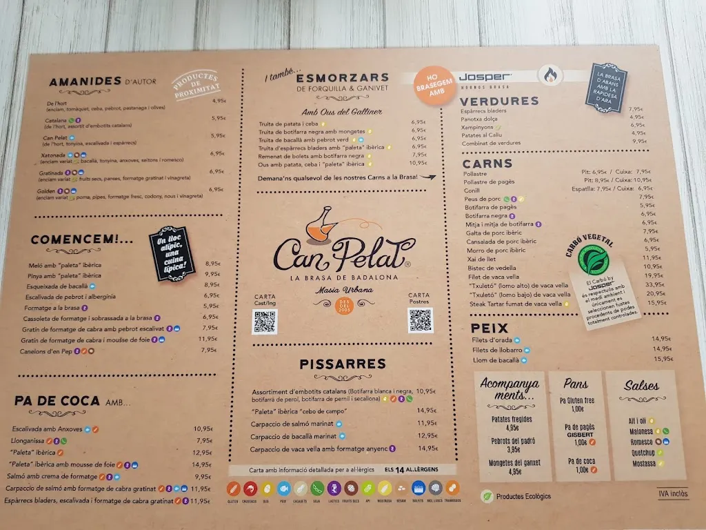 Menu_Can Pelat_Badalona_immagine_2