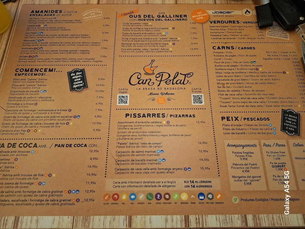 Menu_Can Pelat_Badalona_immagine_4