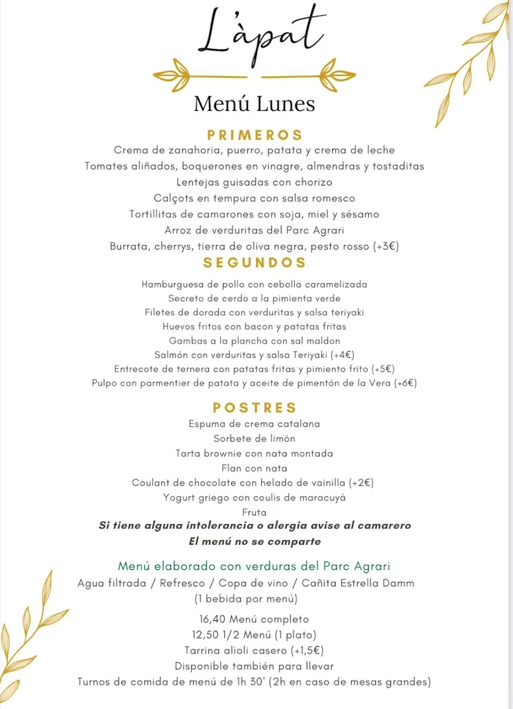 Menu_L'Àpat del Prat Restaurante de Cocina Catalana_Bellprat_image_2