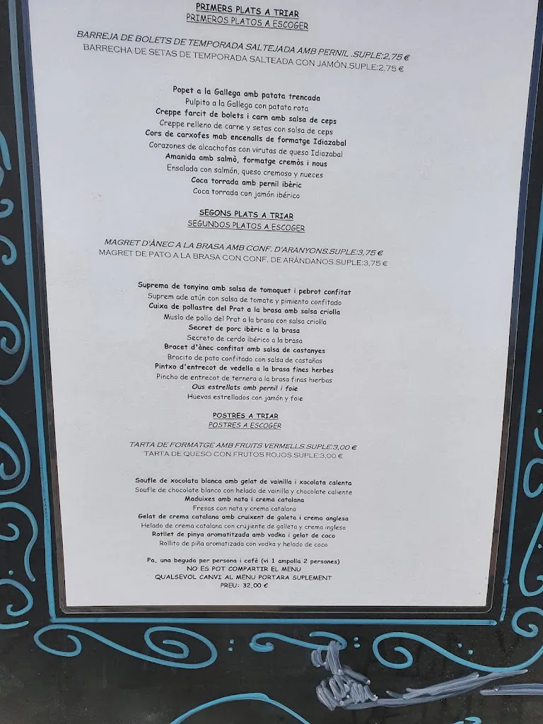 Menu_Restaurant Mas Estabanell_Balenyà_immagine_4