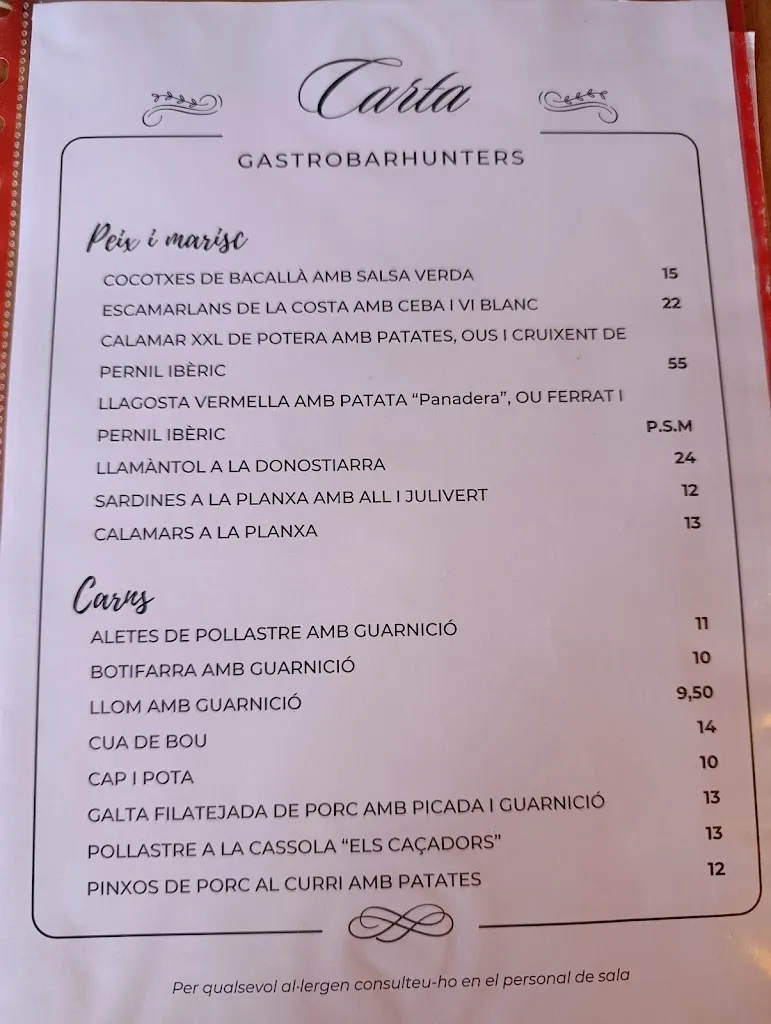 Menu_Els Caçadors _Balenyà_image_1