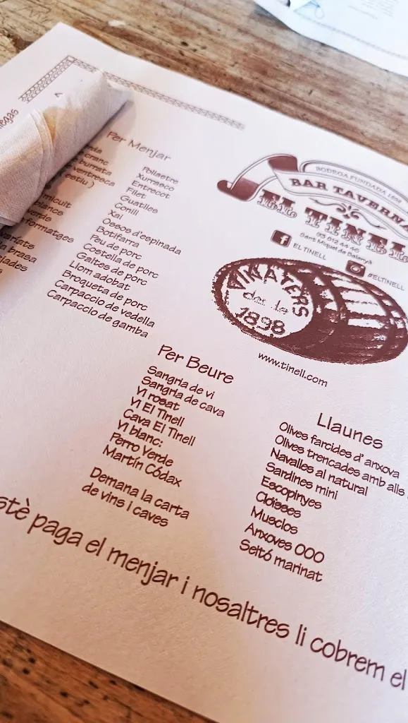 Menu_El Tinell_Balenyà_image_3