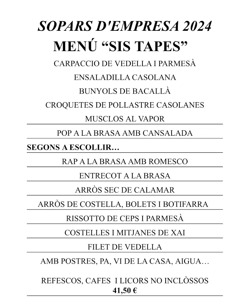 Menu_Restaurant Can Rafael_Balenyà_image_3