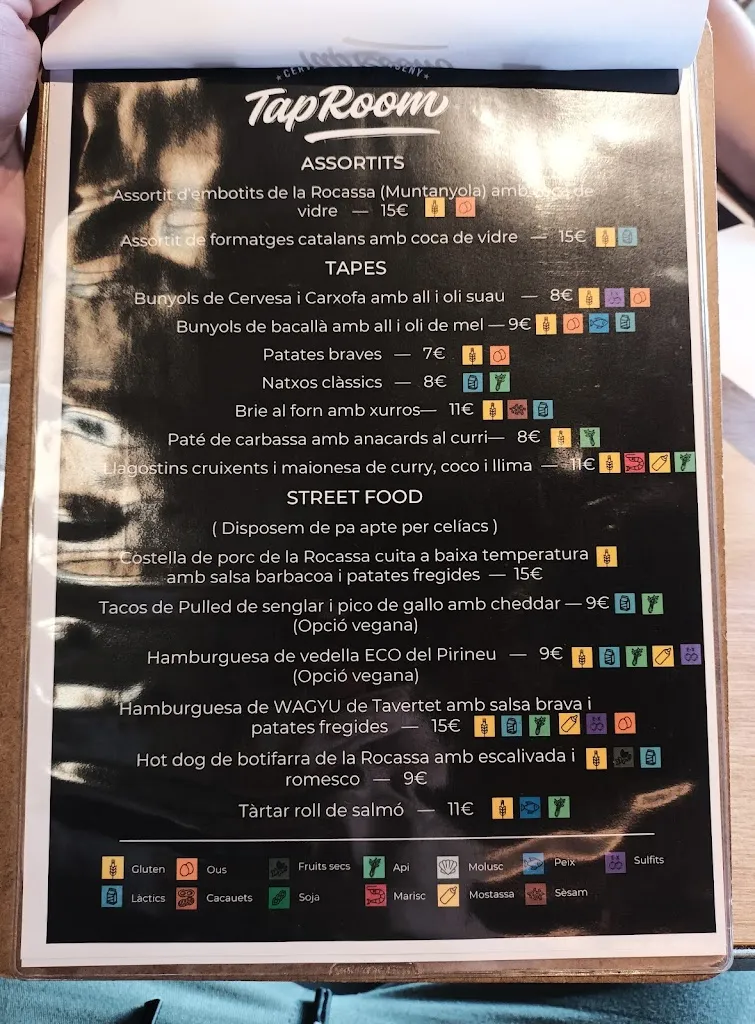 Menu_Cervesa del Montseny, Tap Room_Balenyà_immagine_2