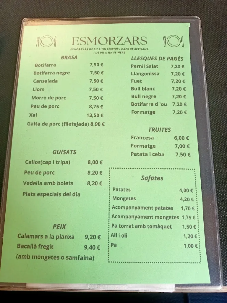 Menu_Restaurant El Castell del Brull_Balenyà_image_1
