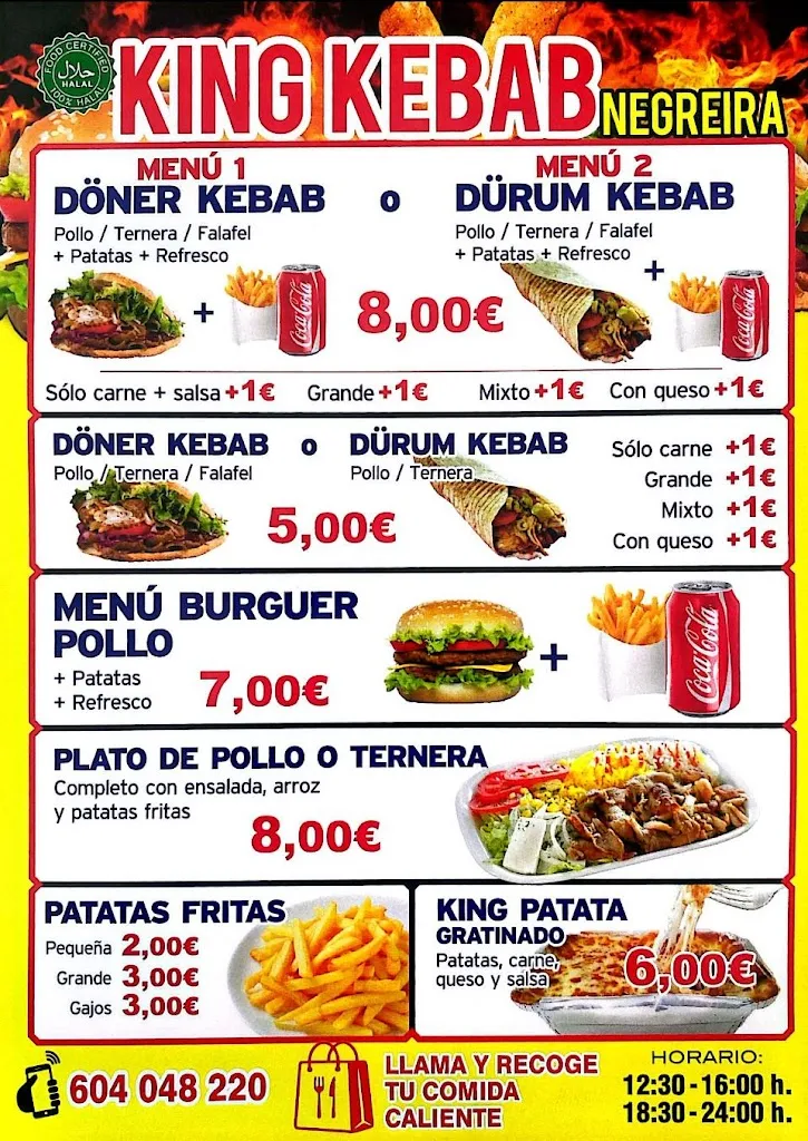 Menu_King Kebab Negreira_Negreira_image_4