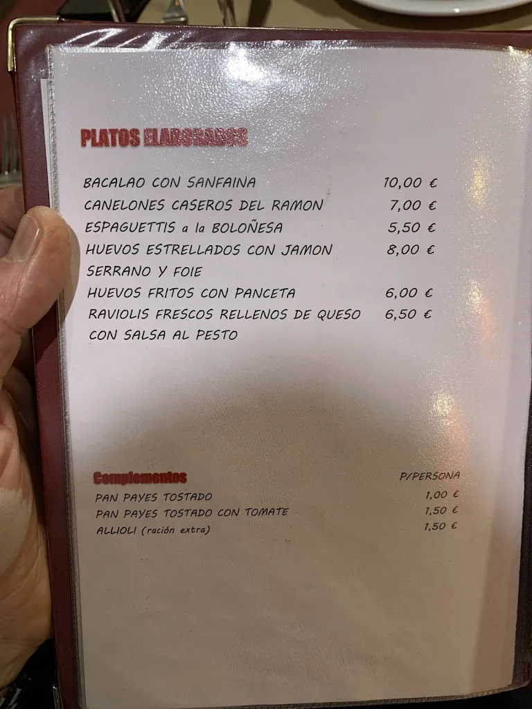 Menu_El Raco del Roure_Begues_immagine_3