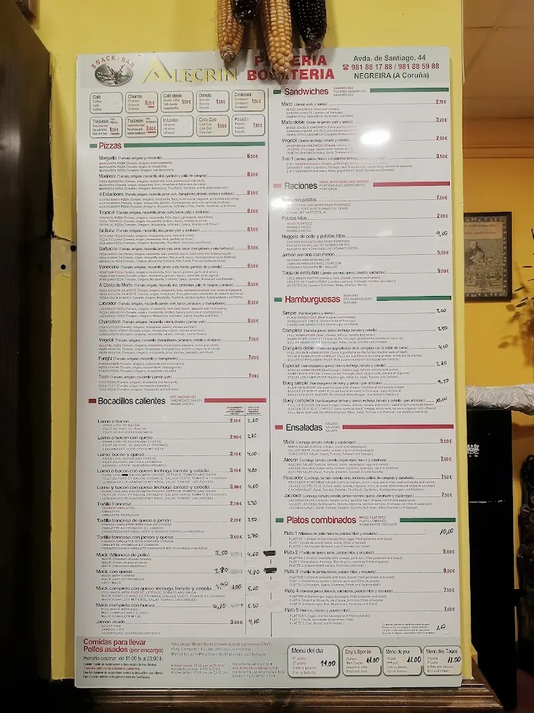 Menu_Pizzeria Bocateria Alecrín_Negreira_image_1