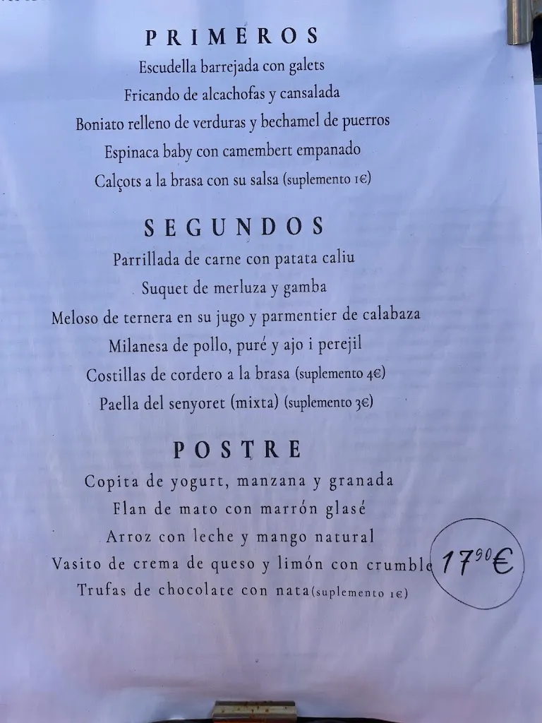 Menu_Masia Solior_Begues_immagine_2