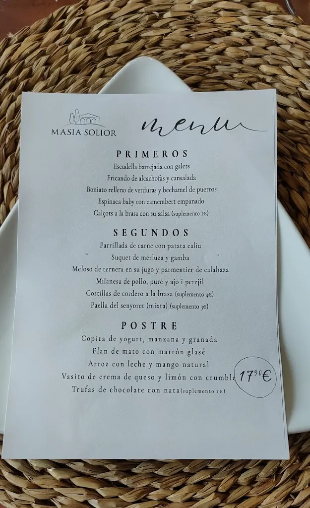 Menu_Masia Solior_Begues_immagine_3