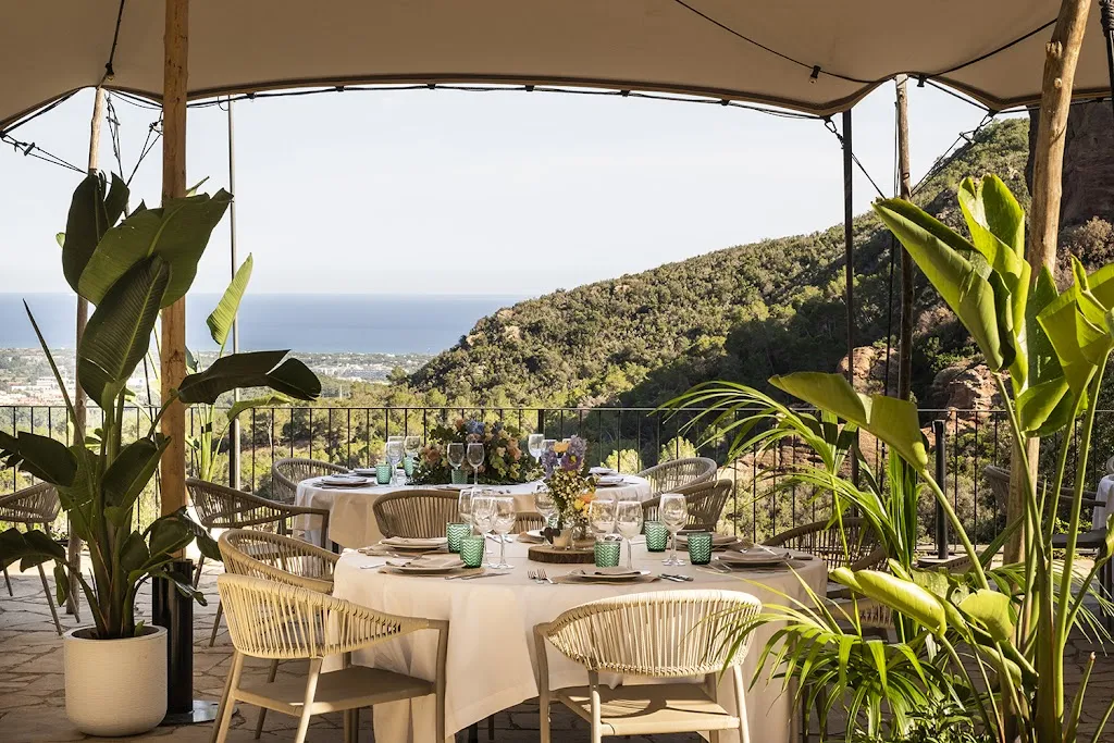 Masia Solior restaurant in Begues