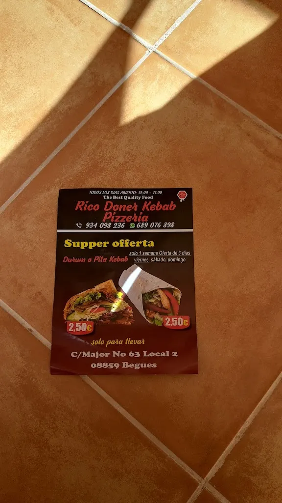 Menu_Rico Doner Kebab Pizzeria_Begues_image_2